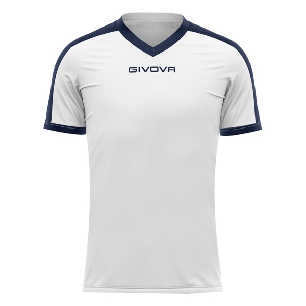 T-shirts Givova Revolution Interlock Hvid 192 - 196 cm/XXL