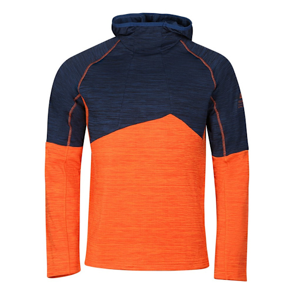 Puserot je Fleecet Alpine Pro MSWB331319 Oranssin väriset,Tummansininen 194 - 198 cm/XXL
