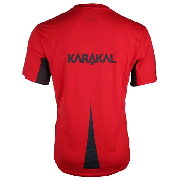 T-shirts Karakal Pro Tour Rød 183 - 187 cm/L