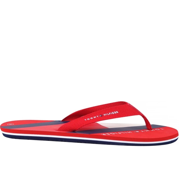 Flip-flops Tommy Hilfiger Flag Print Flip Flop Rød 35