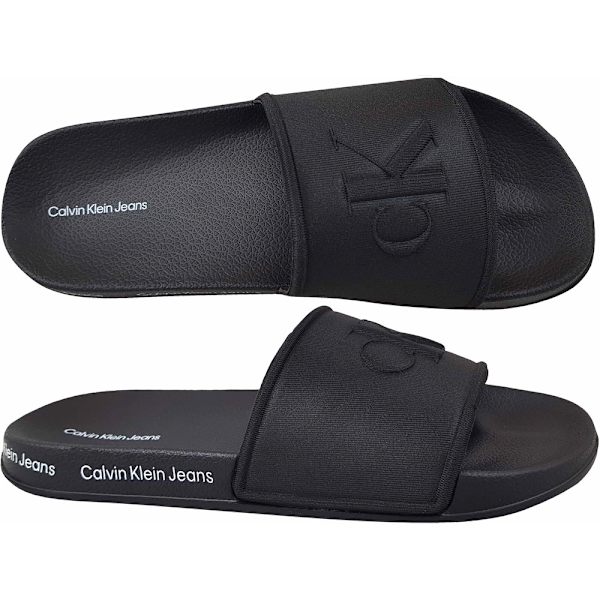 Tofflor Calvin Klein V3B0806371231999 Svarta 30