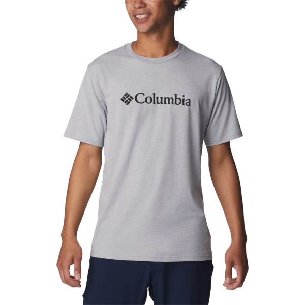 Shirts Columbia Csc Basic Logo SS Tee Gråa 173 - 177 cm/S
