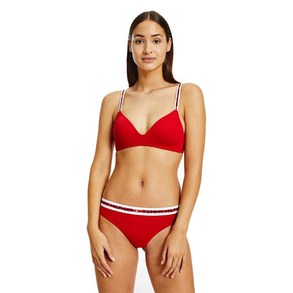 Majtki Tommy Hilfiger Thong Punainen XS