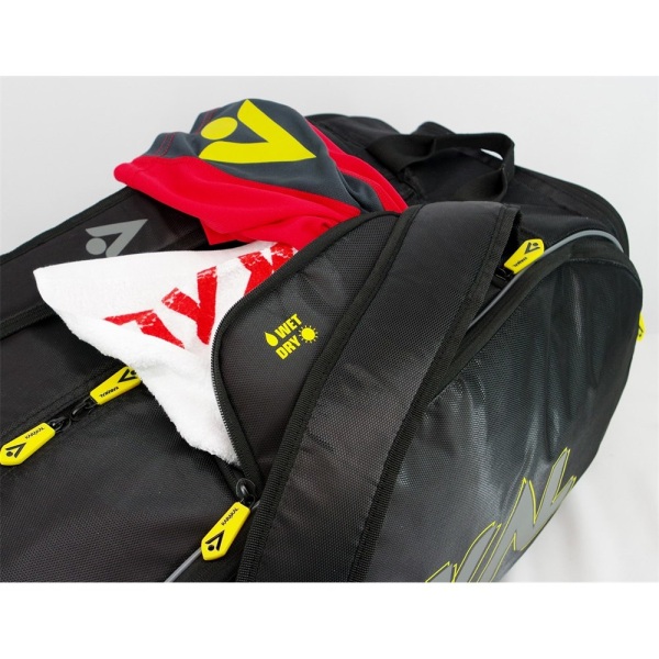 Påsar Karakal Pro Tour Comp 20 Racketbag 9R Svarta