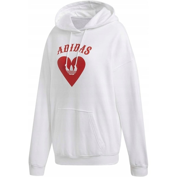 Sweatshirts Adidas Vday Hoodie Hvid 152 - 157 cm/XS