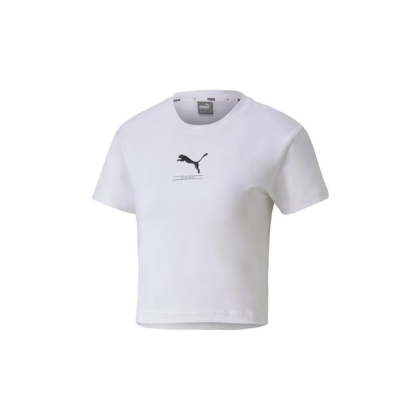 T-shirts Puma Nutility Fitted Tee Hvid 158 - 163 cm/XS