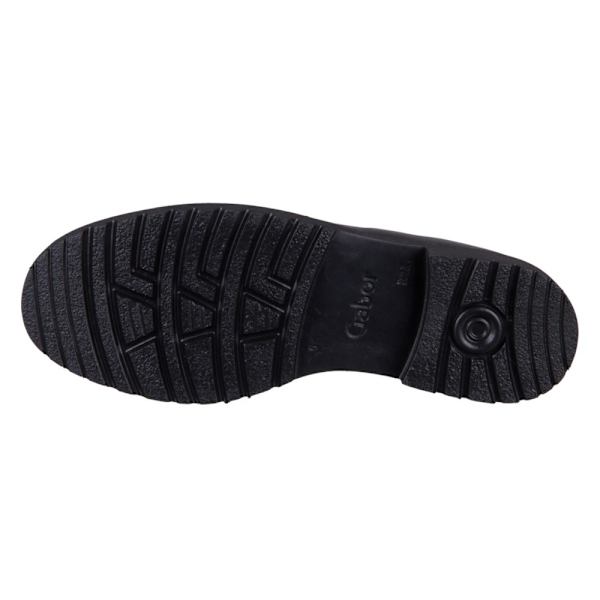 Mokkasiner Gabor 3255457 Sort 5 UK women