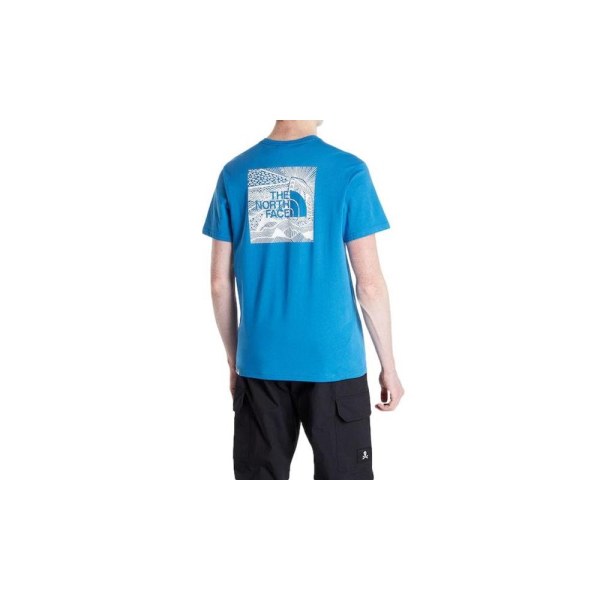 Shirts The North Face M S/S REDBOX CEL TEE Blå 188 - 192 cm/XL