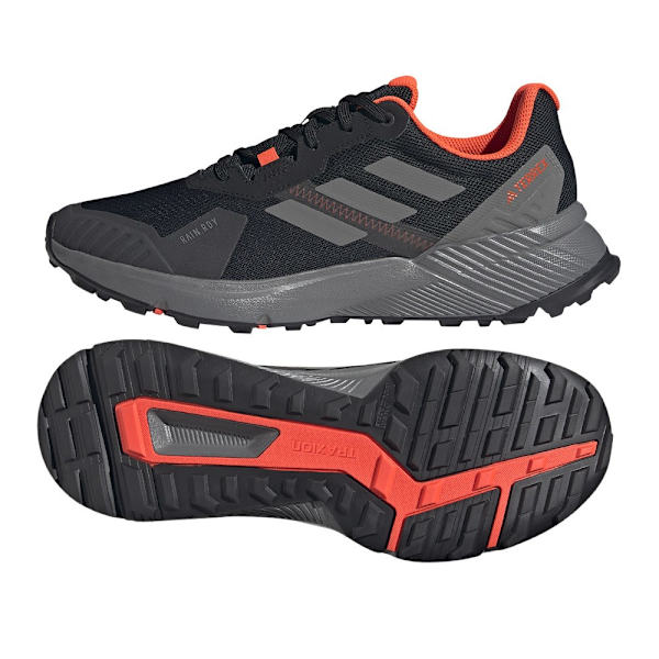 Sneakers low Adidas Terrex Soulstride Rain Sort 42 2/3