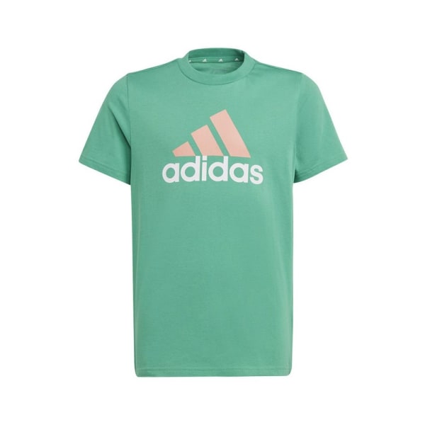 T-paidat Adidas Big Logo Tee JR Vihreät 159 - 164 cm/L