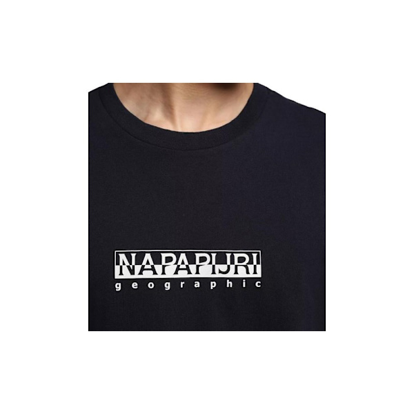 T-shirts Napapijri Sbox 3 Sort 193 - 197 cm/XXL