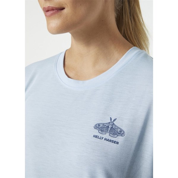 T-paidat Helly Hansen W Skog Recycled Graphic Tee Vaaleansiniset 174 - 178 cm/XL