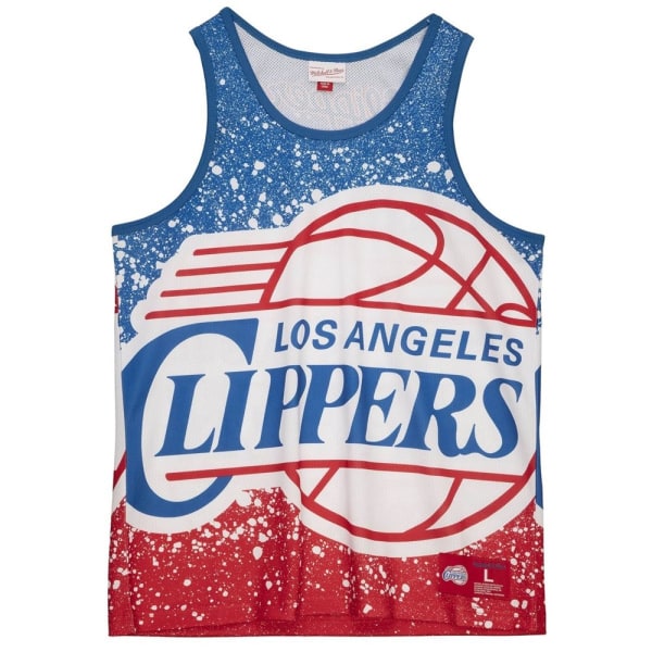 Shirts Mitchell & Ness Nba Los Angeles Clippers Tank Top Blå 198 - 203 cm/3XL