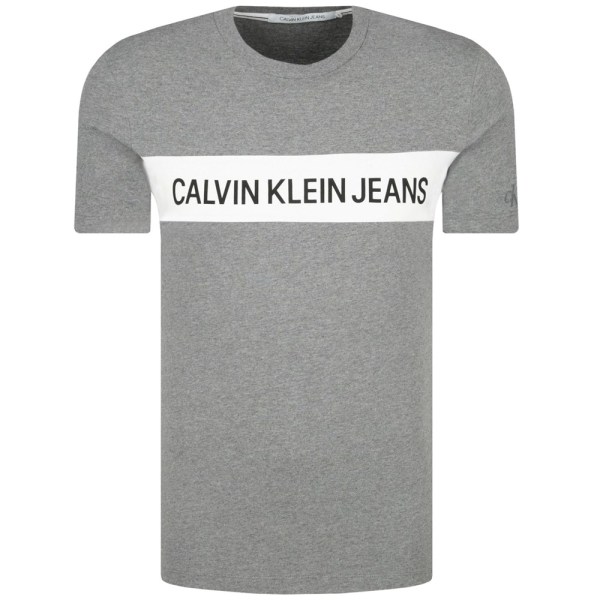 T-paidat Calvin Klein 11298944709 Harmaat 181 - 183 cm/M