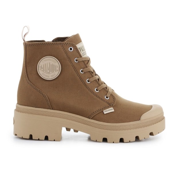 Sko Palladium Pallabase Twill Brun 37
