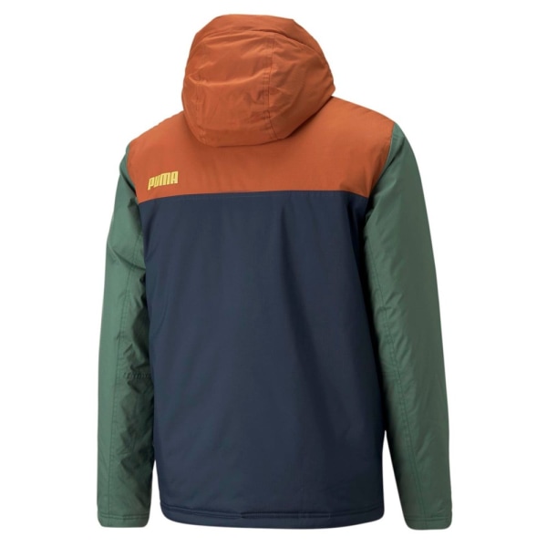 Jakker Puma Colourblock Hooded Jkt Flåde,Grøn,Brun 182 - 187 cm/L