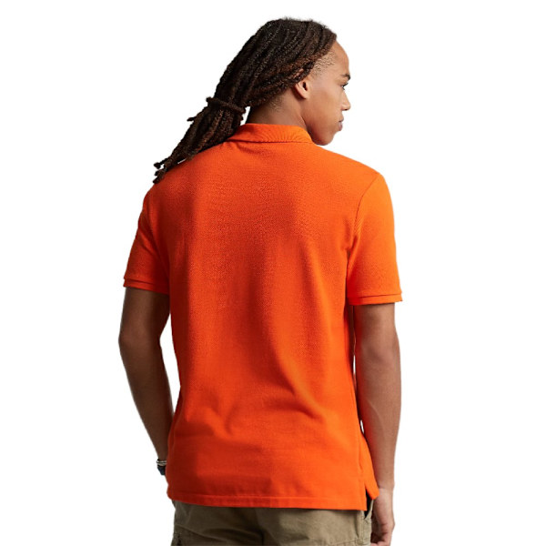 T-paidat Ralph Lauren Polo Custom Slim Mesh Oranssin väriset 168 - 172 cm/XS