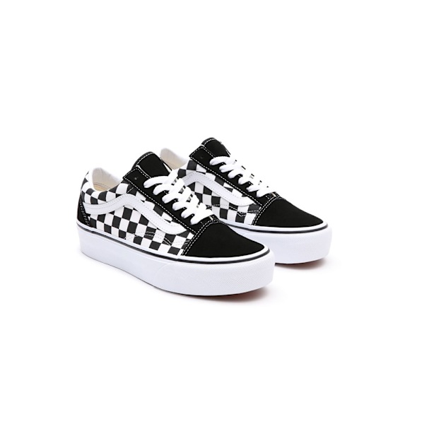 Tennisskor Vans UA Old Skool Platform Checkerboard Svarta 40