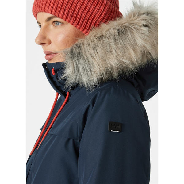 takki Helly Hansen Zimowa W Coastal Parka Tummansininen 166 - 170 cm/M