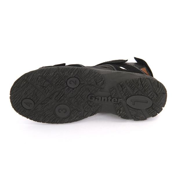 Sandaler Ganter Giovanni 25 71280100 Nappa Sort 42