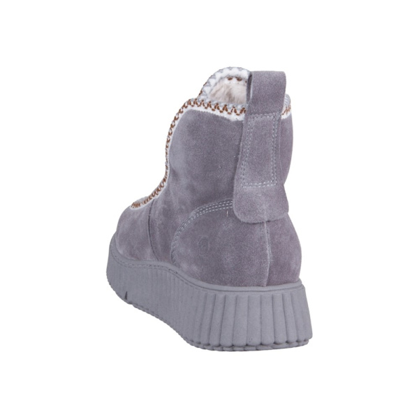 Skor Tamaris Grey Leder Gråa 40