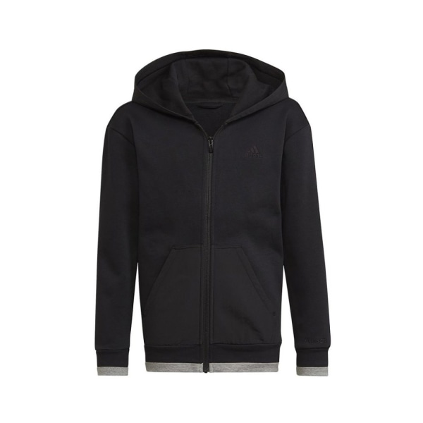 Sweatshirts Adidas Fleece Fullzip Hoody JR Sort 147 - 152 cm/M