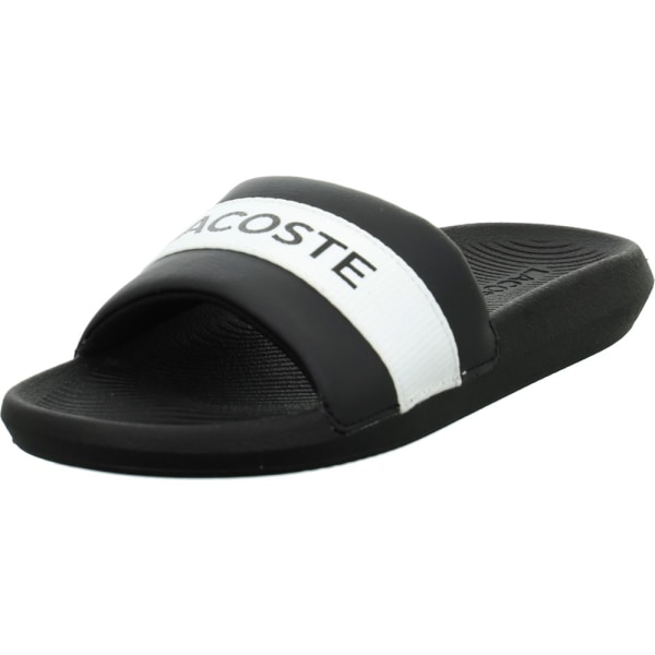 Tøffel Lacoste Croco Slide Sort,Hvid 37