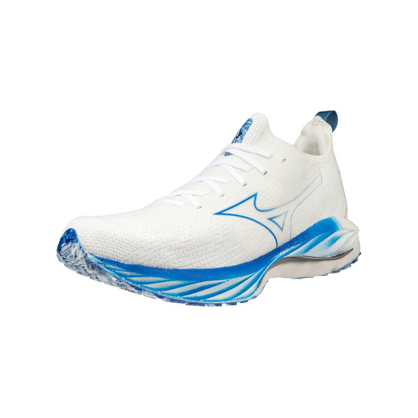 Sko Mizuno Wave Neo Wind Hvid,Blå 44