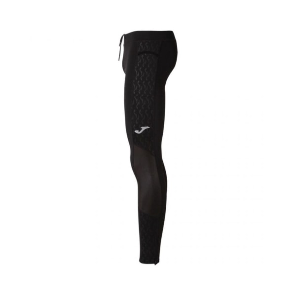 Byxor Joma Elite IX Long Tights M Svarta 164 - 169 cm/S