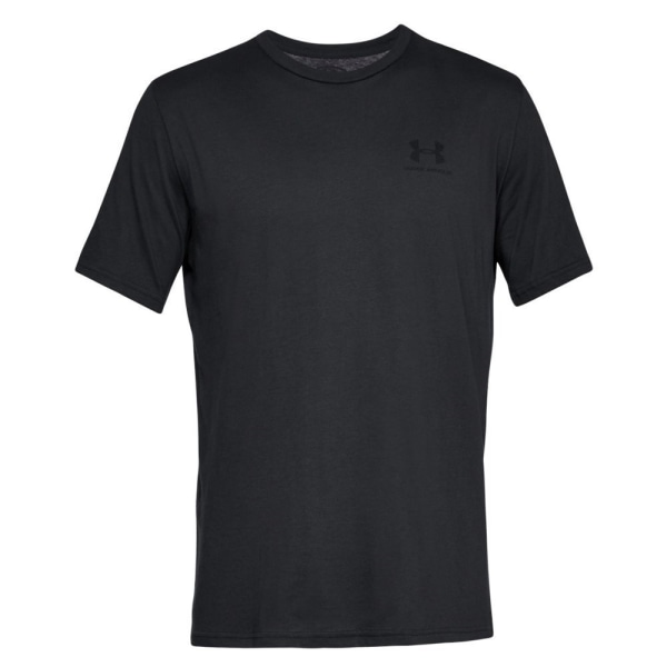 T-shirts Under Armour Sportstyle Left Chest Sort 198 - 203 cm/3XL