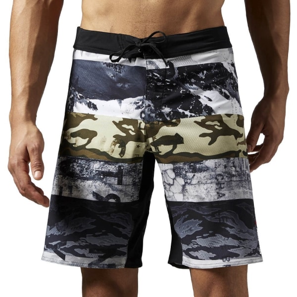 Byxor Reebok One Series Sublimated Grafit,Gråa,Vit 164 - 169 cm/XS