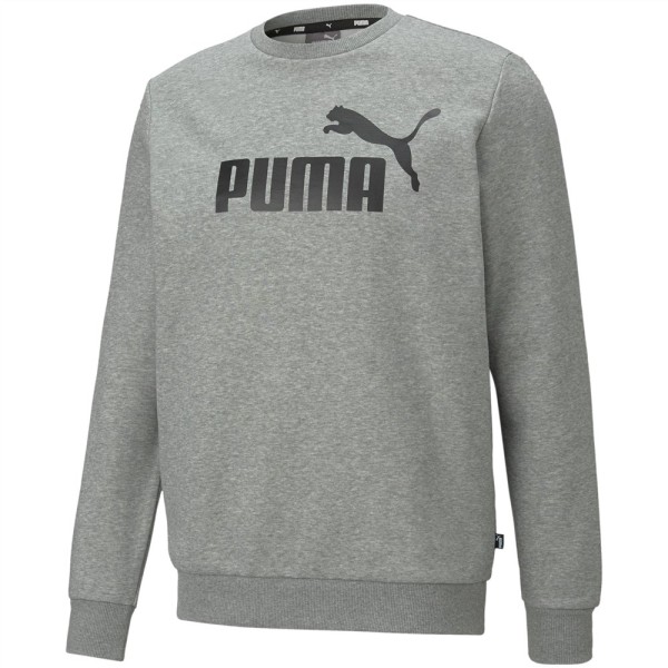 Sweatshirts Puma Ess Big Logo Crew FL Grå 188 - 191 cm/XL