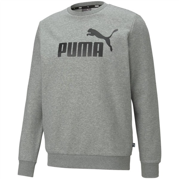 Sweatshirts Puma Ess Big Logo Crew FL Gråa 188 - 191 cm/XL