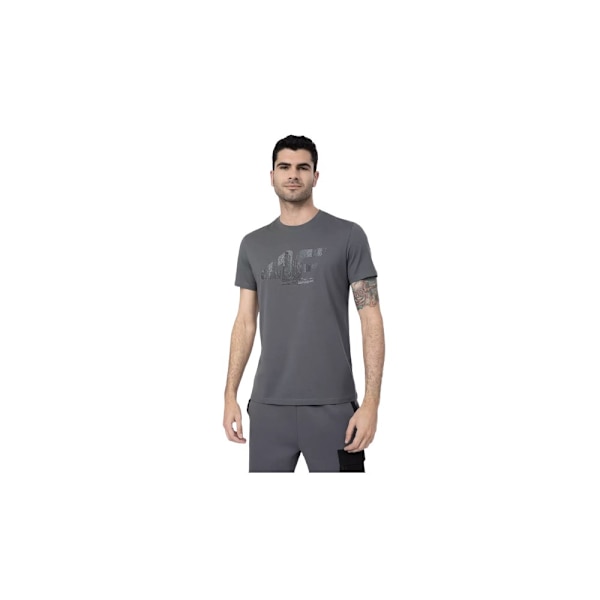 T-shirts 4F SS23TTSHM309SZARY Grafit 176 - 179 cm/M
