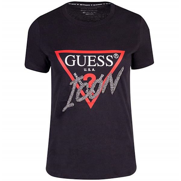 Shirts Guess W3BI42I3Z14JBLK Svarta 158 - 162 cm/XS