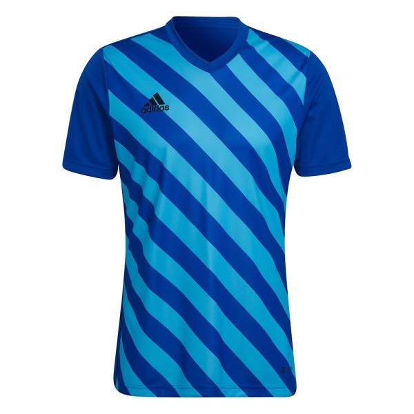 T-shirts Adidas Entrada 22 Blå 170 - 175 cm/M