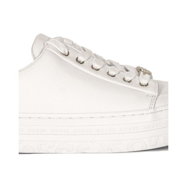 Sneakers low Guess FL7LULLEA12 Hvid 40