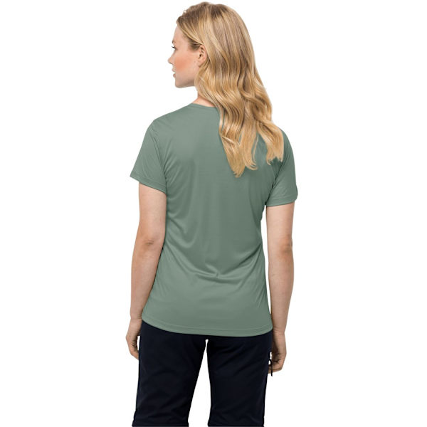 T-paidat Jack Wolfskin Tech Tee Vaaleansiniset 167 - 168 cm/S