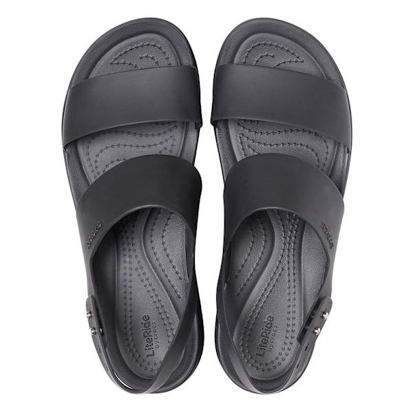 Sandaalit Crocs Brooklyn Low Wedge Mustat 36