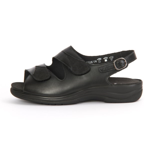 Sandaler Solidus Moni 019 Vitelloglamour Svarta 3.5 UK women