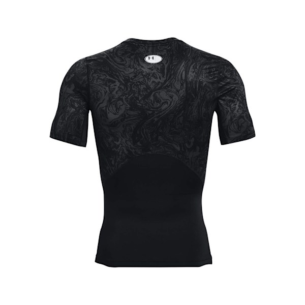 T-shirts Under Armour HG Armour Comp Print SS Sort 193 - 197 cm/XXL