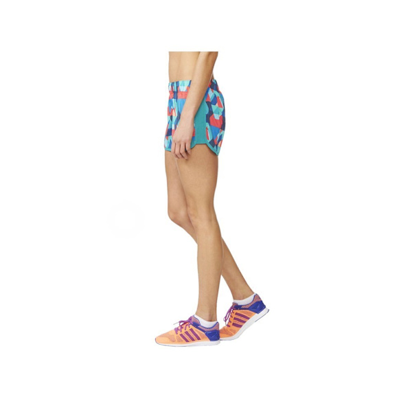 Byxor Adidas M10 Q1 Short Röda,Blå 164 - 169 cm/M