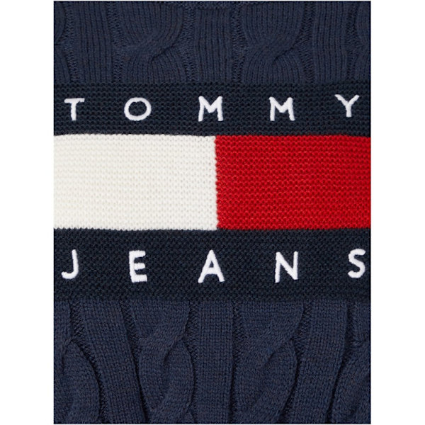 Trøjer Tommy Hilfiger Tjw Bxy Center Flag Flåde 173 - 177 cm/L