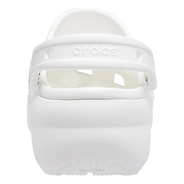 Träskor Crocs Classic Platform Clog Vit 40