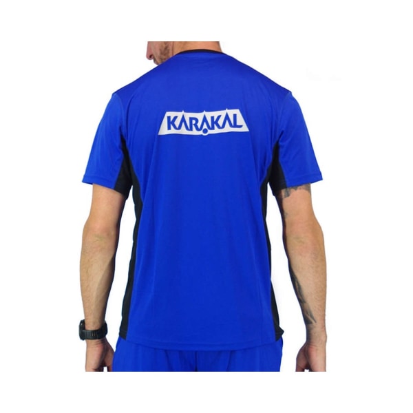 Shirts Karakal Pro Tour Tee Blå 183 - 187 cm/L
