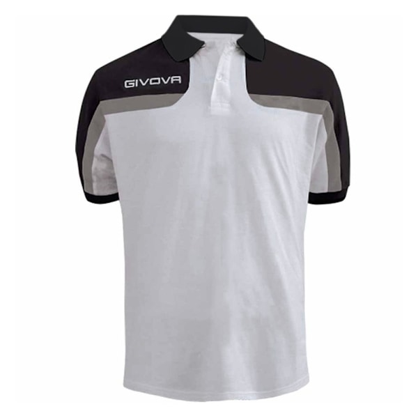 T-shirts Givova Polo Spring Sort,Hvid,Grå 136 - 146 cm/XXS