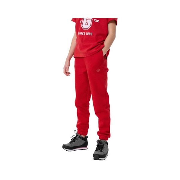 Bukser 4F JSPDD002 Rød 150 - 155 cm