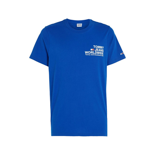 T-shirts Tommy Hilfiger DM0DM17711C66 Blå 184 - 188 cm/XL