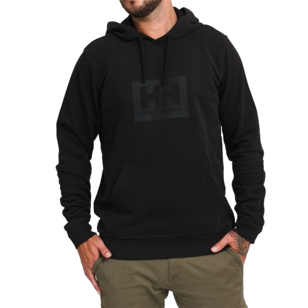 Sweatshirts Helly Hansen Hh Box Hoodie Sort 179 - 185 cm/L