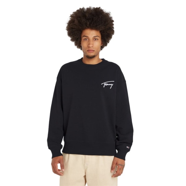 Sweatshirts Tommy Hilfiger DM0DM15206BDS Svarta 179 - 183 cm/L